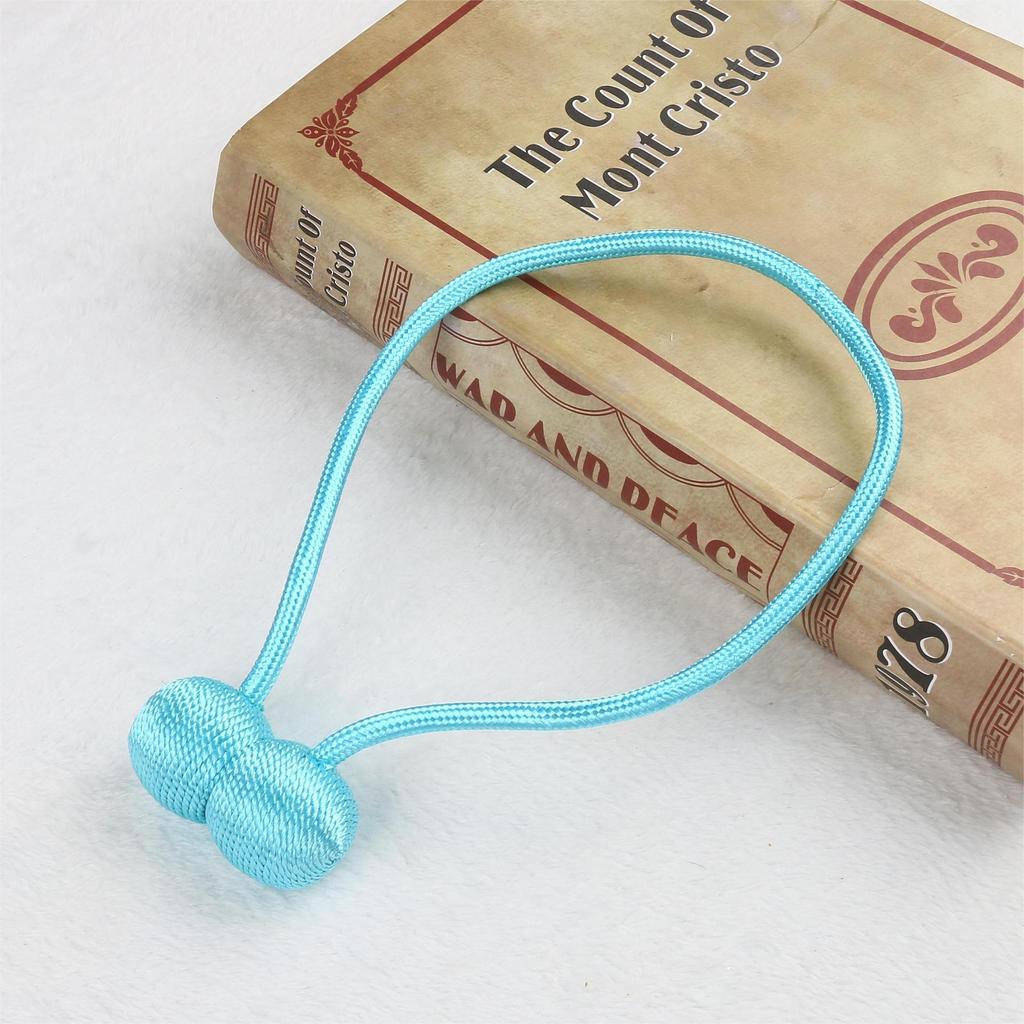 Magnetic Luxury Headphone Curtain Tie with Rope Buckle