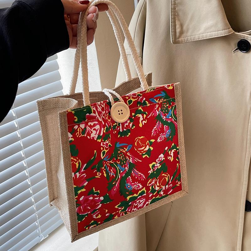 В этом году популярная сумка для ланча Bento Bag, женская модная сумка для выхода на улицу, маленькая сумка через плечо