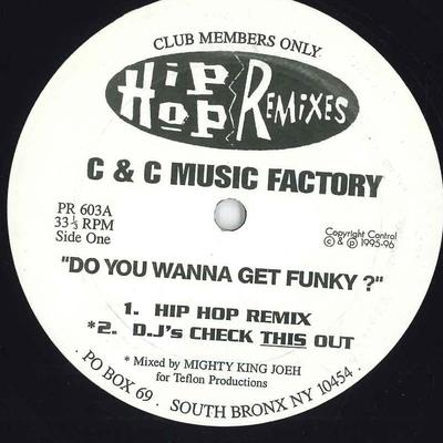 12-дюймовая пластинка C + C MUSIC FACTORY / MONICA - Do You Wanna Get Funky ? / Не Та PR603 Хип-хоп Ремиксы Американский Рэп и Хип-хоп/R&B Б/у