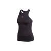 Asmc Truepur Tank Training Sports Hollow Breathable жилет для женщин, топы, черный FU0772