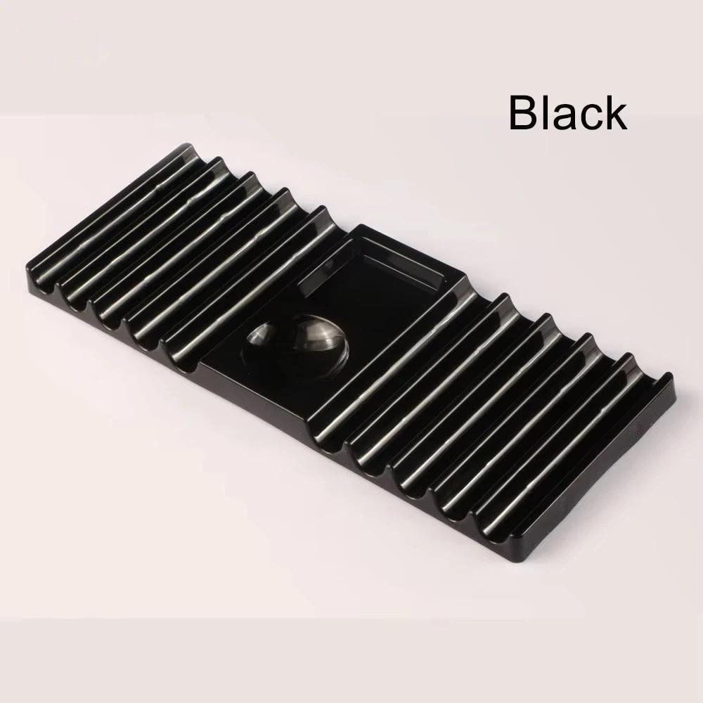 10-Compartment Plastic Pen Stand with Color Palette Nail Art Tools Holder for Nail Art Painting
