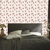 Monkey Wallpaper White and Cream for Living Room and Bedroom 50x1000