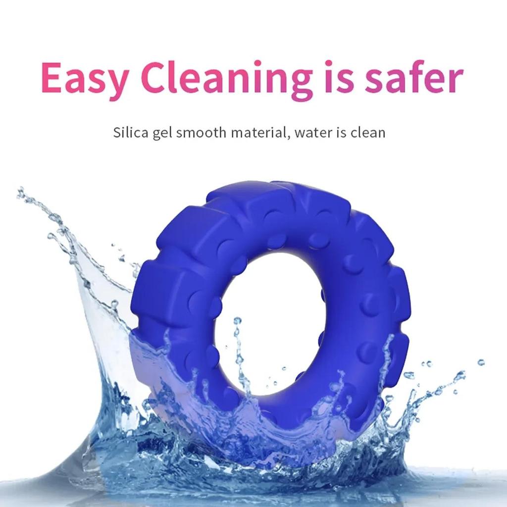 BDSM Sex Toy Tyre Shape Penis Ring Retarded Ejaculation Cock Rings 3 Colour Semen Lock Rings Delayed Erotic Adult Toys Men Gay