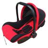 Baby Car Safety Seat Basket Type Ultraviolet Proof Long Awning Polystyrene for 0?12 Months Red