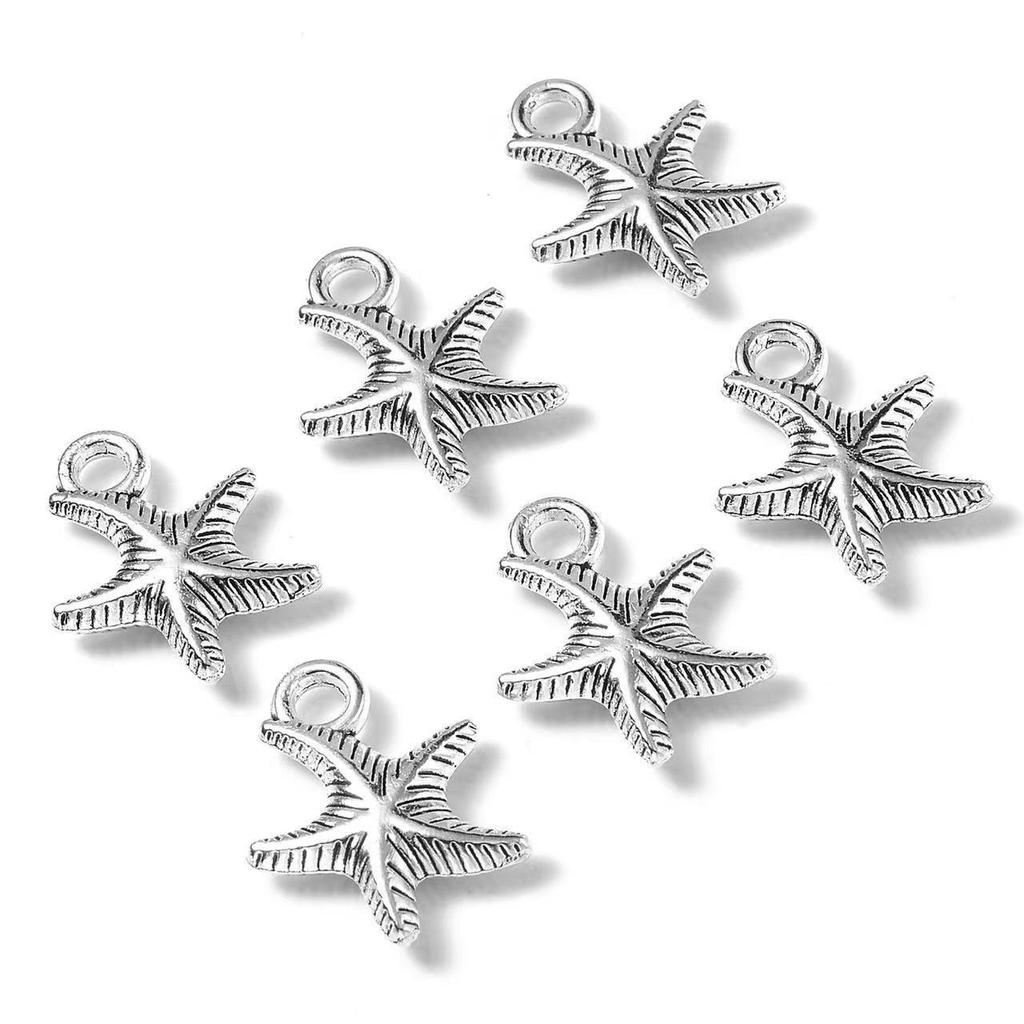 Подвеска CCB Starfish для бисерных украшений своими руками