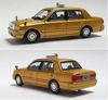 Gulliver Gold Fuji Taxi Crown Sedan 1/64 (Finished Product)