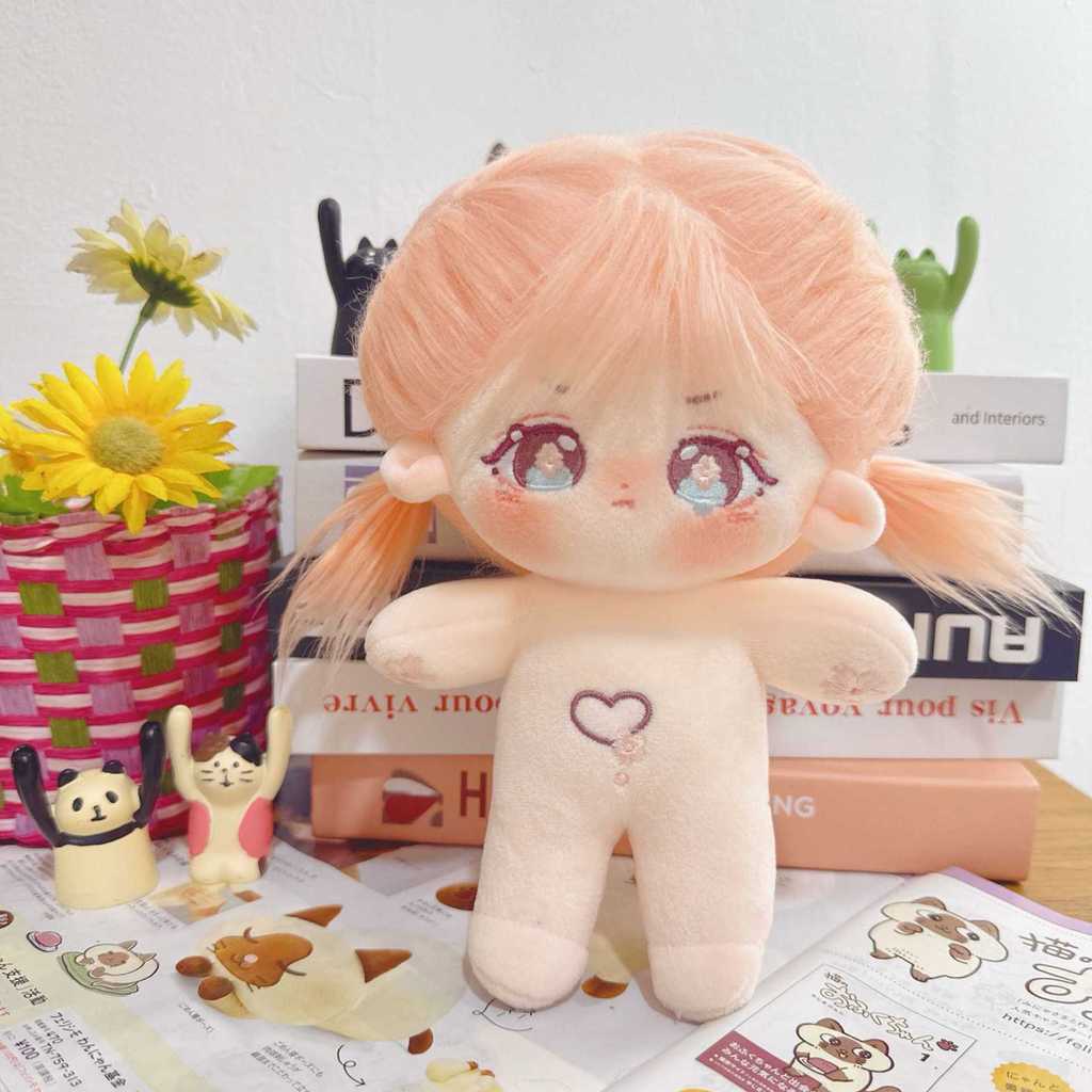 Cotton Stuffed Doll With Removable Clothes For Kids And Adults Collectible Plush Toy Gift