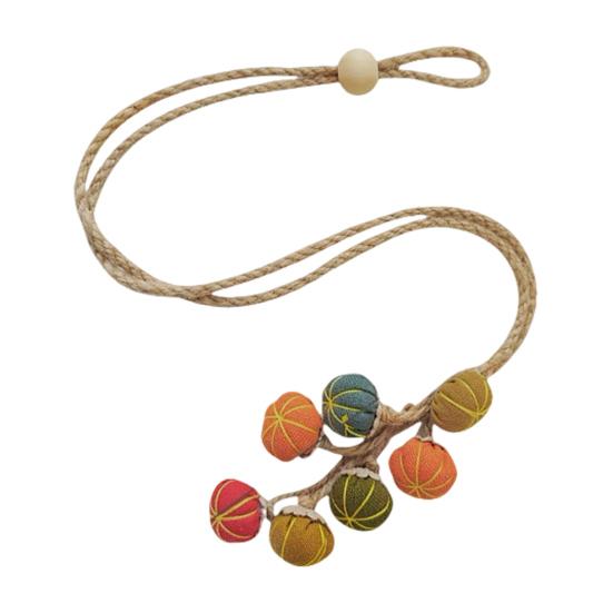 2 шт. Подхваты для штор с декором в виде тыквы, установка без сверления, декоративные держатели для штор, для гостиной