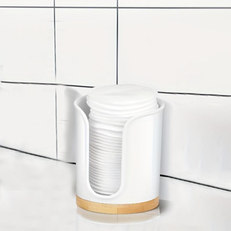 2 в 1 Прозрачные ватные диски, тампоны, диспенсер для макияжа, держатель, органайзер, контейнер, многофункциональный органайзер для косметики