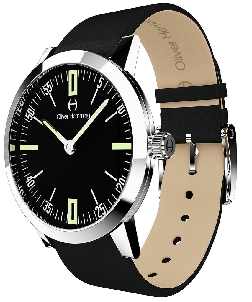 Oliver Hemming Watch British Brand Japanese Quartz 32mm 3ATM WT18S45BBL