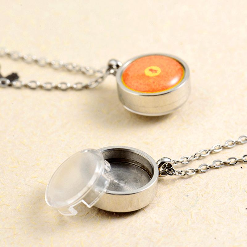 1 шт. круглое ожерелье на удачу из титановой стали, религиозные амулеты, буддийские украшения, подвеска с мантрой, ожерелья с буддой, цепочка на ключицу