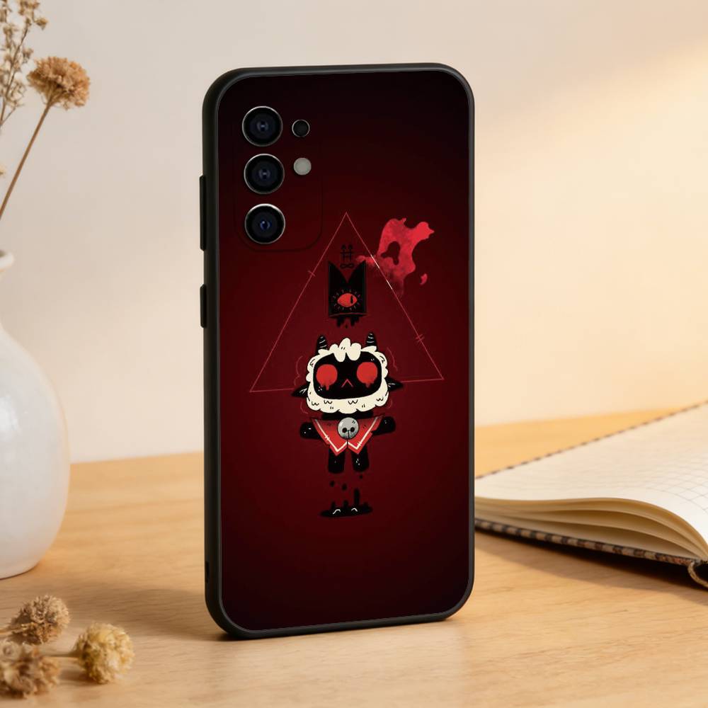 Games Cult of the Lamb Phone Case Black Silicone Soft For Samsung S25,S24,S21,S22,S23,S30,Ultra,S20,Plus,Fe,Lite