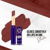 Colors Queen Queen Lips Matte Lipstick | Long Lasting Lipstick Waterproof Highly Pigmented with Smooth Application  (15 - Brown)
