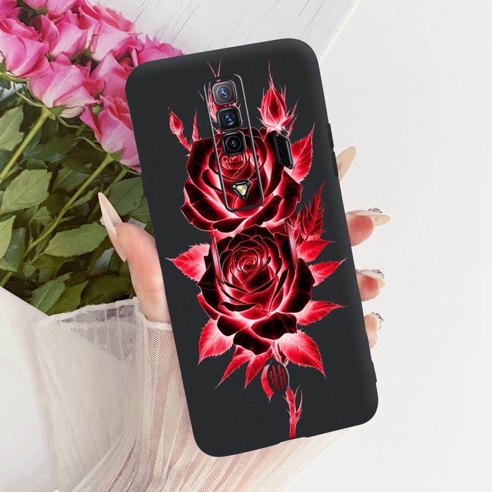 Чехол для телефона ZTE nubia RedMagic 7 Силиконовый Милый Кот Модный Забавный Расписной Funda Для Red Magic 7 NX679J Корпус