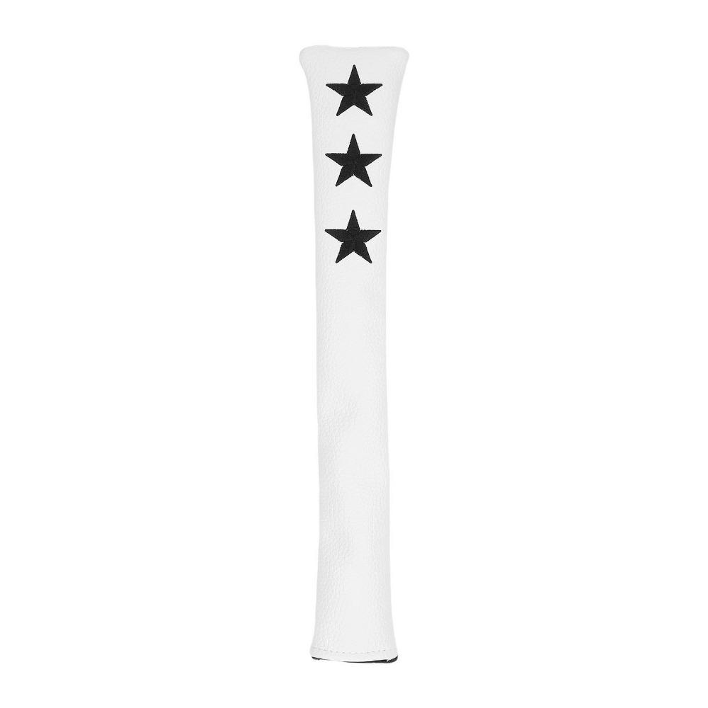 Star Embroidery Alignment Stick Case PU Leather Alignment Stick Protector Golf Practice