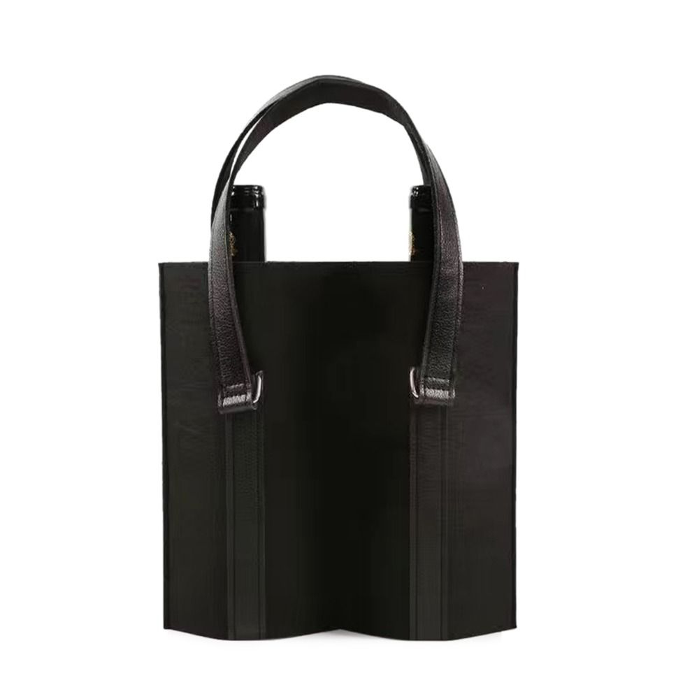 Protable Storage Bag Simple Red Wine Pouch Bottle Carrier Wine Storage Bag Felt Bag