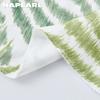 1 шт. NAPEARL прозрачная и натуральная штора с принтом тропических листьев и стержнем, декоративная занавеска для кухни на окно, ракета