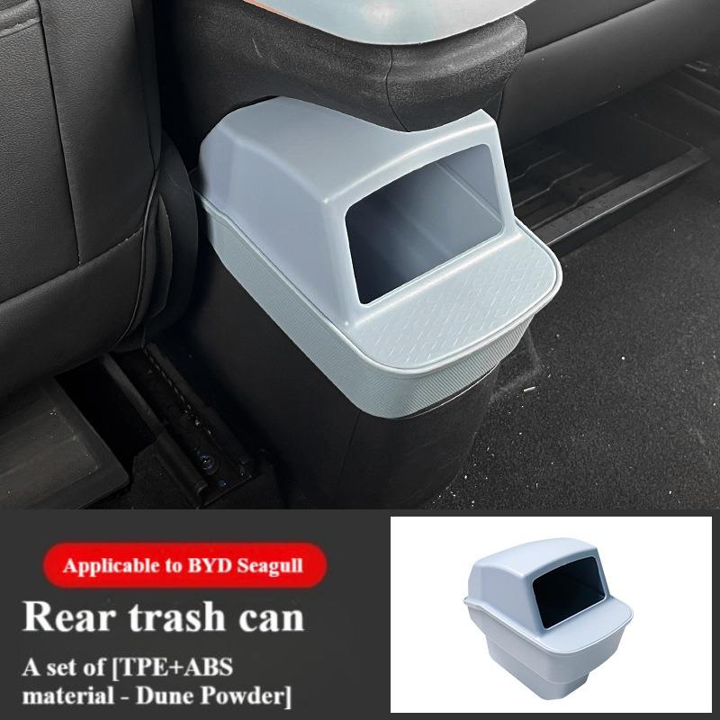 Для BYD Seagull Dolphin MINI 2025 2025 2025 Навесное Ведро для мусора Коробка Задний Ящик для хранения мелочей Аксессуары для стайлинга интерьера