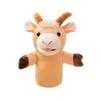 Cartoon Stuffed Hand Doll Cute Stuffed Plush Animal Toy Goat Sheep Plush Puppets  Interactive Props