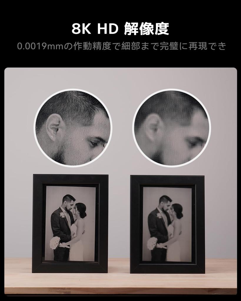 Лазерный гравировальный станок LaserPecker 4 для дома, обработка синим лазером и инфракрасным лазером, высокоскоростная пакетная гравировка, высокое разрешение 8k, 120 мм x 160 мм, подходит для