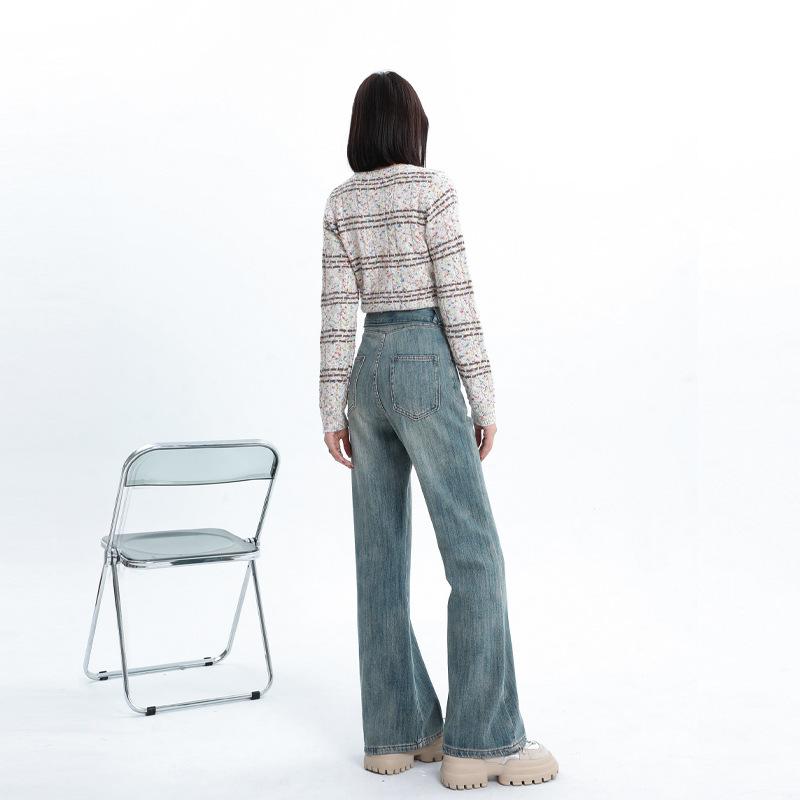 Бархатные джинсы для женщин зимой, супермягкие джинсы в пол в американском стиле для женщин зимой, а также расклешенные брюки из бархата для женщин зимой