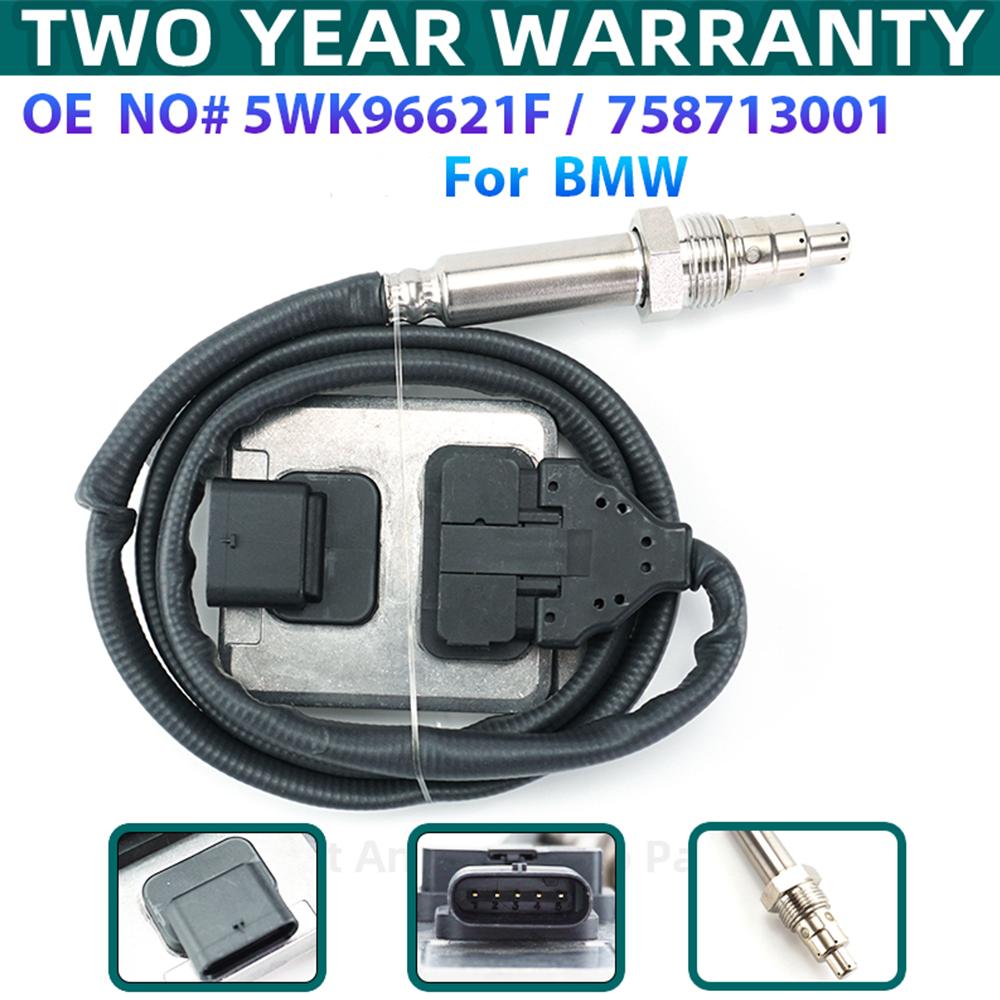 High quality New 758713001 5WK9 6621F 5WK96621F Nitrogen Oxide Sensor For 12V BMW 1 3 Series E81 E87 LCI E90 E91 E92 E93