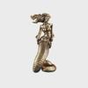 Ancient Greek Medusa Brass Snake Woman Desktop Ornament