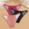 3Pcs Seamless Hollow Out Underwear Patchwork Lace Women's Panties Sexy Low Waist Female Underpants High Quality Briefs