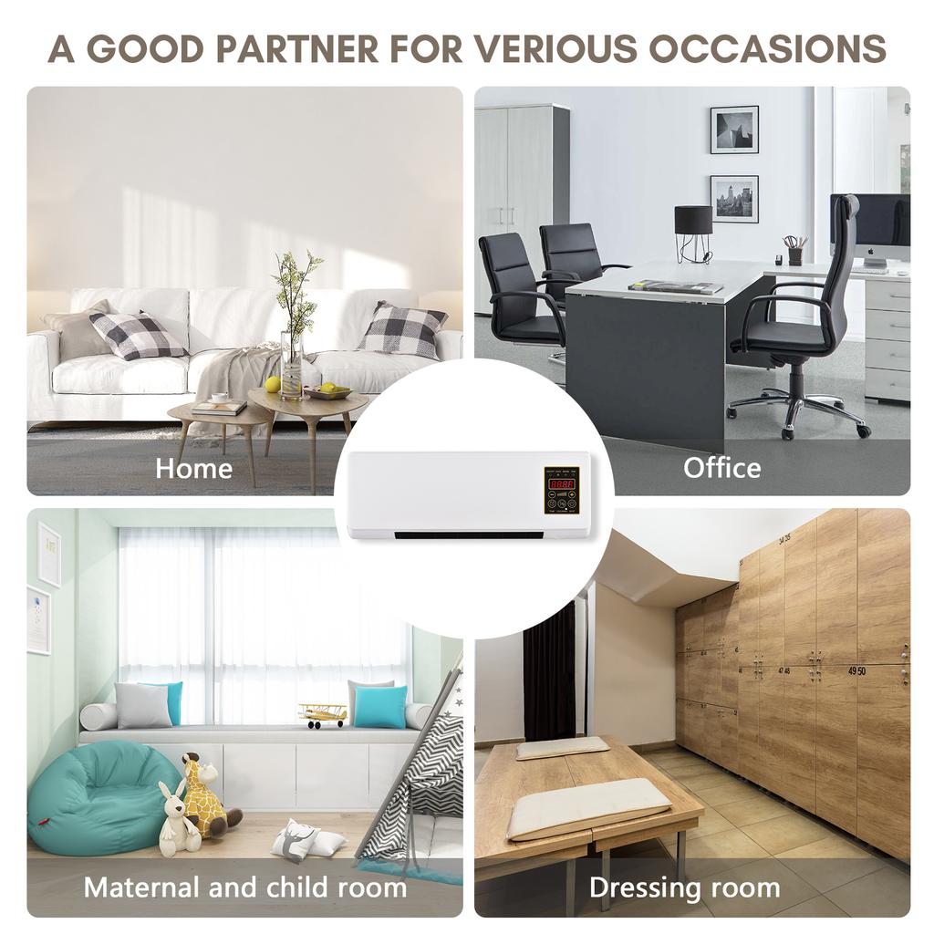 Портативный обогреватель и кондиционер, комбинированный настенный настольный электрический обогреватель 2 в 1, кондиционер