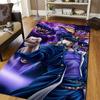 J JoJo's Bizarre Adventure Anime Print Area Rug Non‑Slip Floor Mat Soft Carpet For Boys Bedroom Playroom Living Room Decor Gift