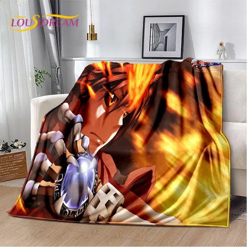 Мягкое плюшевое одеяло в стиле аниме «Учителя Hitman Reborn», фланелевое одеяло для гостиной, спальни, кровати, дивана, чехол для пикника, детское одеяло