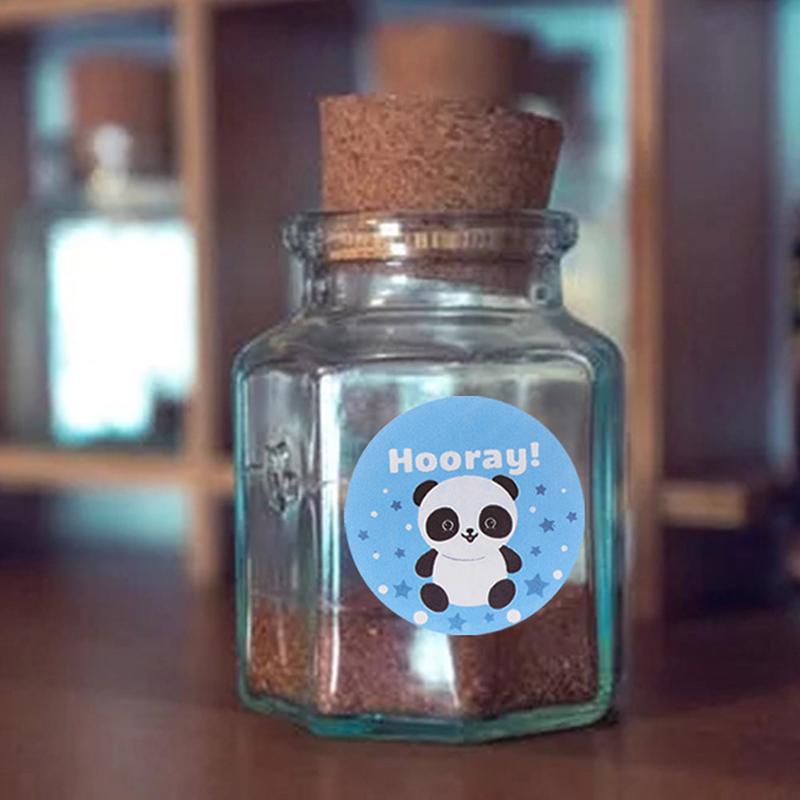 500 шт. Учителя награды наклейки милые животные наклейки школа мотивационные наклейки