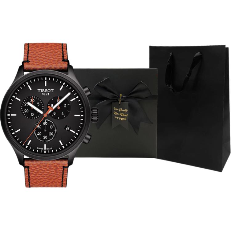 Tissot Коллекция Soko Кварцевый механизм Водонепроницаемость 100 м Мужские часы Часы 45 мм Черный циферблат T116.617.36.051.08-