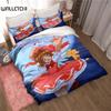 Аниме Cardcaptor Sakura Комплект постельного белья для мальчиков и девочек Twin Queen Size Пододеяльник Наволочка Кровать Дети Взрослые Мода Домашний текстиль Текстиль