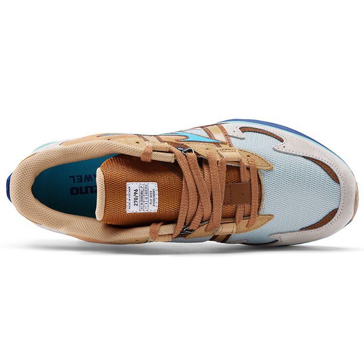 Mizuno Кроссовки унисекс Wave Rider Beta Digawel Бежево-Синий Коричневый D1GD230501