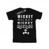 Womens/Ladies Mickey Mouse Sitting Cotton Boyfriend T-Shirt