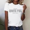 Women's Clothing Slogan New Short-sleeved Fashionable T-shirt