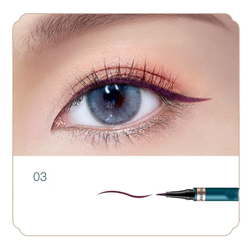 Синие матовые жидкие подводки для глаз, водостойкие, прочные, белые, устойчивые к поту, быстросохнущие подводки для глаз, карандаш для глаз, косметика