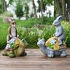 Outdoor Resin Simulated Animal Solar Lamp Ornaments