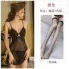 New sexy underwear high-end sexy pure desire suspender nightdress casual lace large size couple perspective pajamas