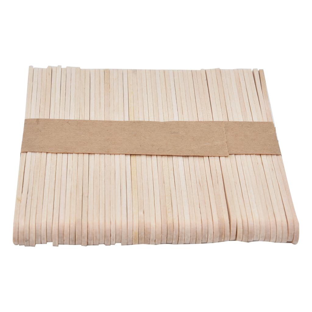 50Pcs Candle Wick Holder Birch Easy Use Reusable Wooden Wax Core Holder for Making Candles180x10mm