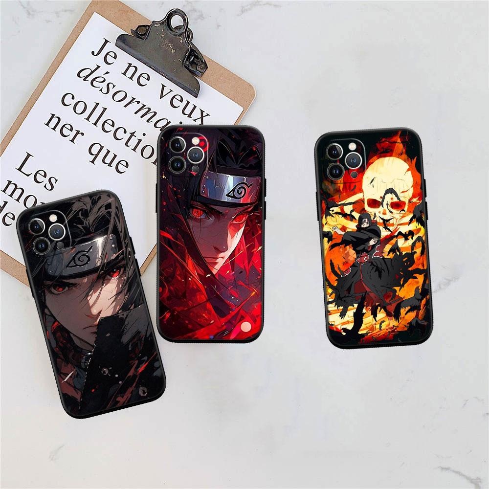 LO73 Naruto Uchiha Itachi Case for Samsung M06 M15 M16 M35 M55 M56 A36 A42 A50 A50S A51 A52 A32 A33 A05 A05S A06 A16 A20