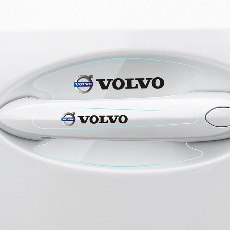 AAKR1 TPU Car Transparent Door Bowl Handle Protective Film Sticker For Volvo Xc60 Xc90 V40 V60 S60 V50 V90 S80 C40 XC40 V70 XC70 C30