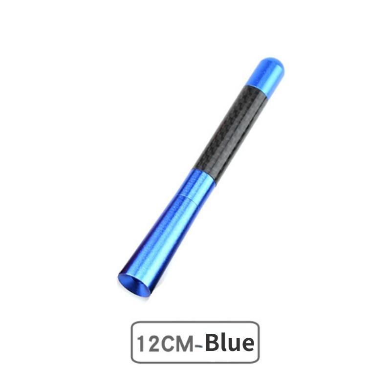 Автомобильная антенна 12 см из углеродного волокна, короткая радиоантенна, универсальная автомобильная антенна, антенна на крыше, радиосигнальная антенна