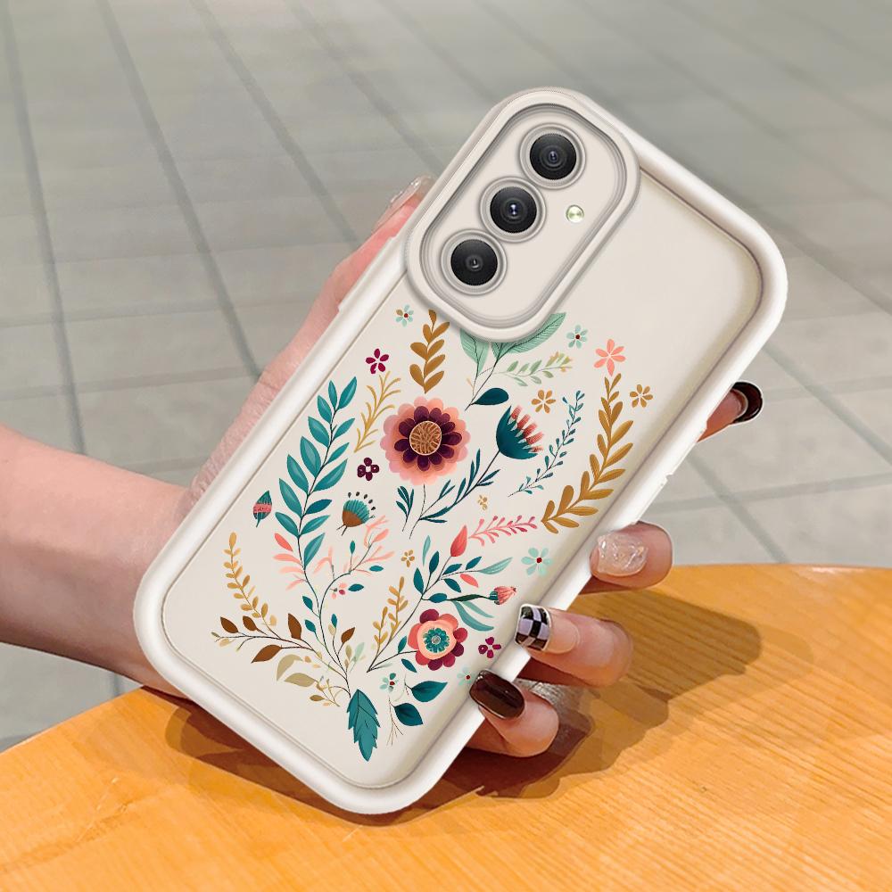 Мягкие силиконовые квадратные лестницы с мультяшным узором, полное покрытие, защита камеры, противоударный чехол для Huawei Honor Xiaomi Redmi Samsung