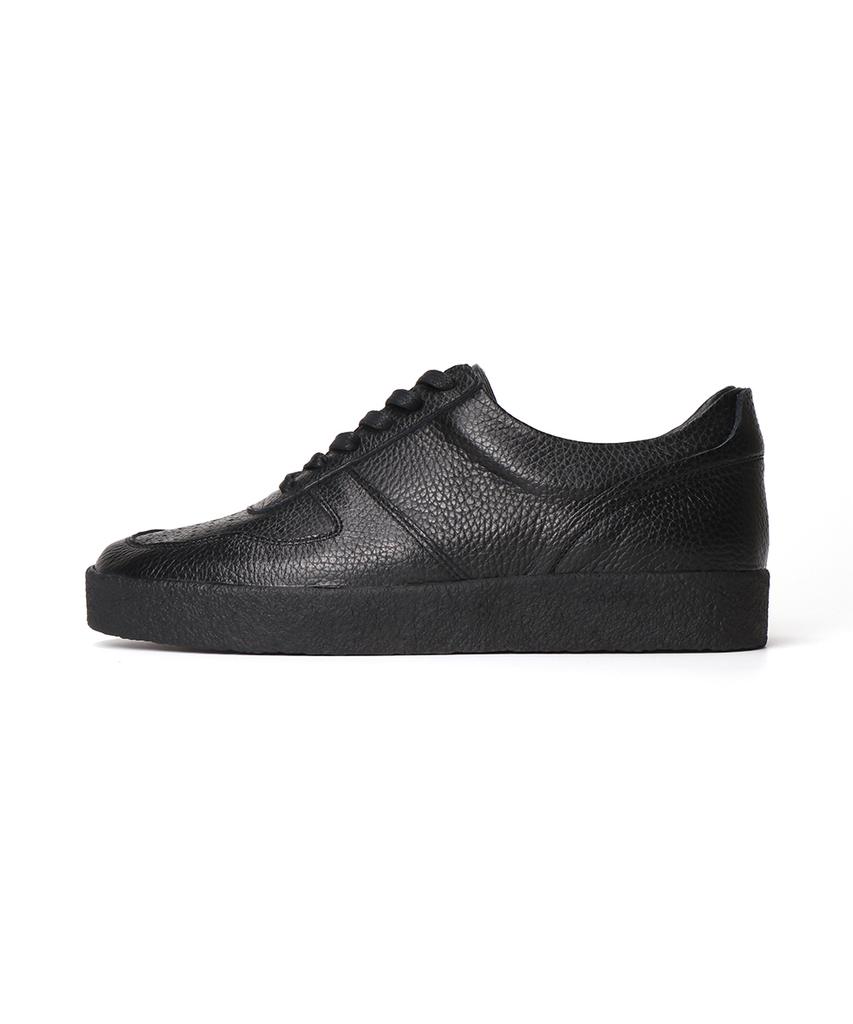 Like Some More Ars 001 Leather Sneakers [Black]