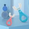 U Shaped Kids Toothbrush Baby Teeth Cleaning Brushing Instrument Children Oral Cleaning Toothbrush Teeth Oral Care Cleaning