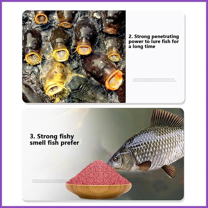 Красная рыболовная приманка для червей особой чистоты, порошок красного червя премиум-класса/порошок креветок, 30 г