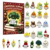 Christmas Support Advent Calendar With Cartoon Acrylic Components For Holiday Gifts And Celebrations