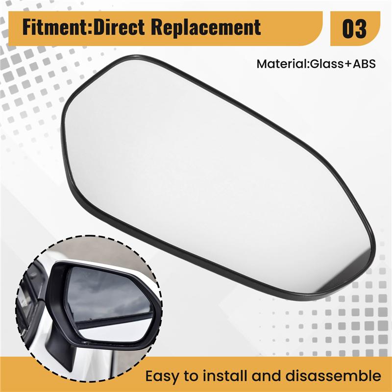 Powerful Heating Function For Toyota Corolla - Car Reversing Mirror Glass Lens Mirror Replacement Part